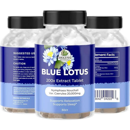 Blue Lotus Tablets 30ct